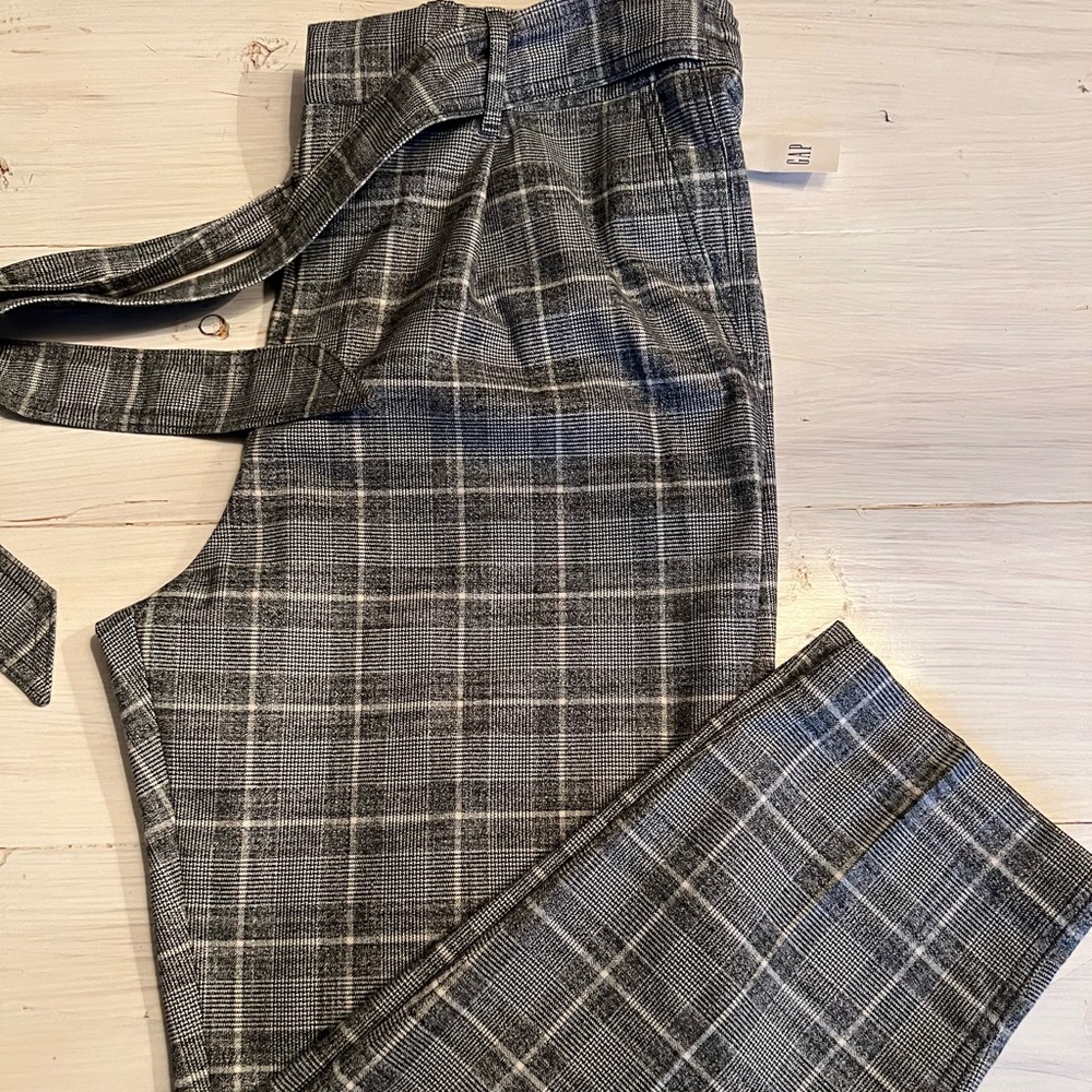 Gap Pleated Pants With Partial Elastic Waist Size 12